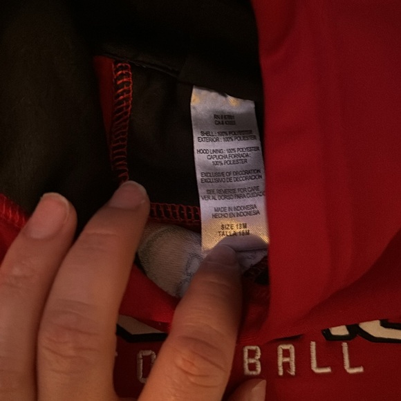 NFL 49ers kids sweater, size 18 months - Picture 4 of 6